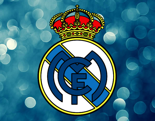Dibujo Escudo del Real Madrid C.F. pintado por rita6