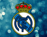 Dibujo Escudo del Real Madrid C.F. pintado por rita6