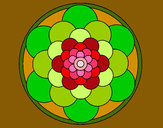 Dibujo Mandala 22 pintado por queyla