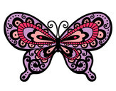 Dibujo Mariposa bonita pintado por Cata94