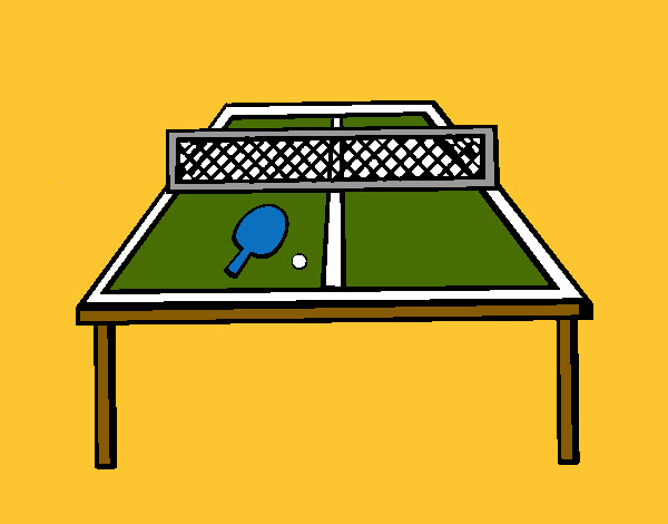 Dibujo Tenis de mesa 1 pintado por PEPITAYO5