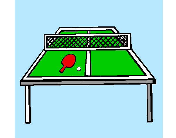 Dibujo Tenis de mesa 1 pintado por Raul123