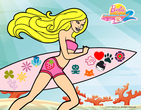 barbie surfista