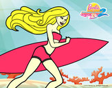 Dibujo Barbie corre al agua pintado por ANNETTE2
