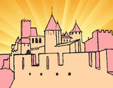 Dibujo Castillo antiguo pintado por biancaviol