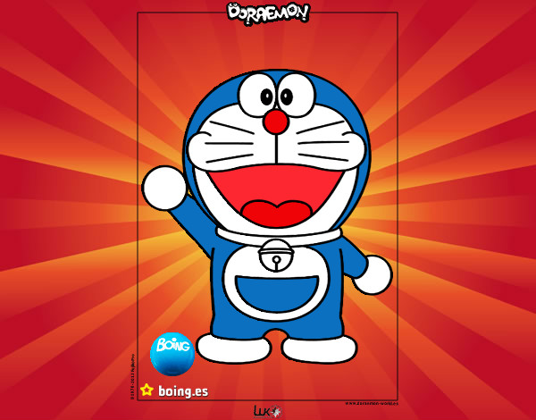 Dibujo Doraemon pintado por Bertitatat