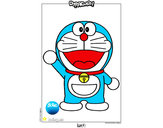 Dibujo Doraemon pintado por hectorferr
