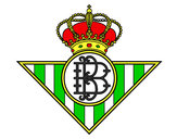 Dibujo Escudo del Real Betis Balompié pintado por Chuliboy
