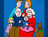 Dibujo Familia pintado por agaloka