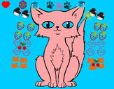 Dibujo Gato persa pintado por Aribb