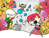 Dibujo Grupo musical pintado por catalina5