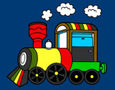 Dibujo Locomotora de vapor pintado por sebhitta