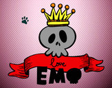 Dibujo Love Emo pintado por Andrea_San