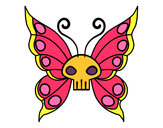 Dibujo Mariposa Emo pintado por ariadnabb