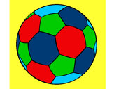 Dibujo Pelota de fútbol II pintado por kesha70