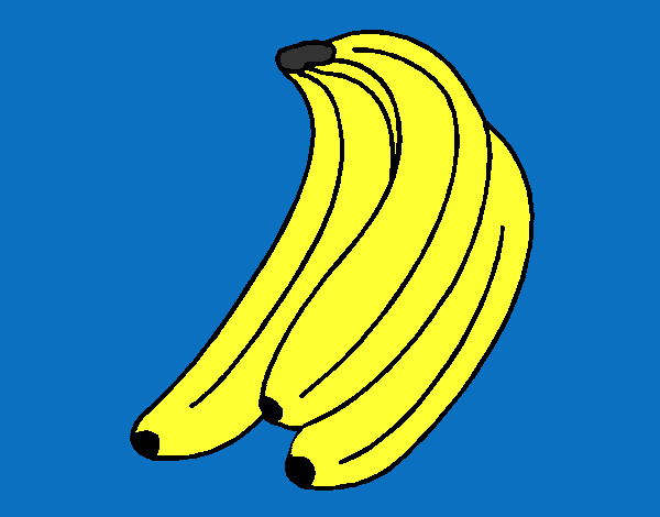 Dibujo Plátanos pintado por stzoe