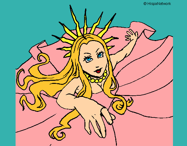 Dibujo Princesa neoyorquina pintado por biancaviol