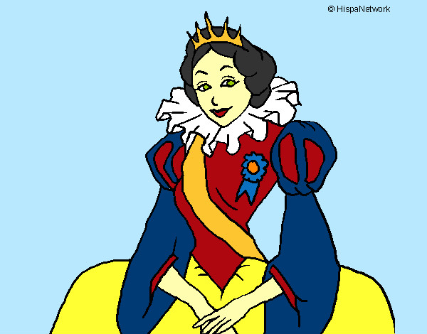 Dibujo Princesa real pintado por biancaviol
