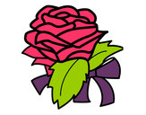 Dibujo Rosa, flor pintado por moli_2310