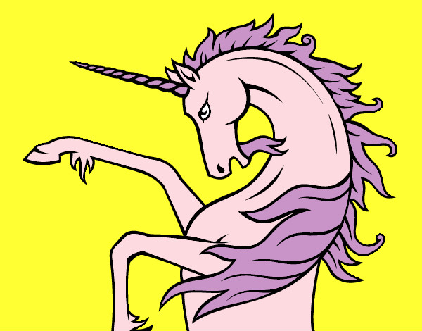 Dibujo Unicornio salvaje pintado por carmenrgp