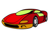 Dibujo Automóvil deportivo pintado por Lukyenca