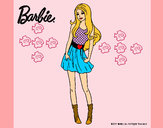 Dibujo Barbie veraniega pintado por 12-6-1