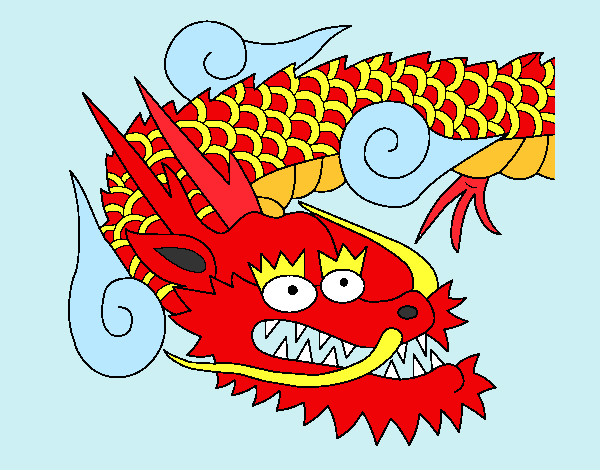 dragon estilo oriental