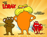 Dibujo Lorax y sus amigos pintado por Maximobal