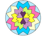 Dibujo Mandala 29 pintado por Xhunaxhi