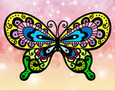 Dibujo Mariposa bonita pintado por azalea200