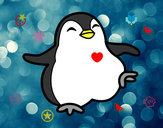 Dibujo Pingüino bailando pintado por lucia_sica