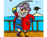 Dibujo Pirata a bordo pintado por annycristi