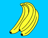 Dibujo Plátanos pintado por Andrea_San