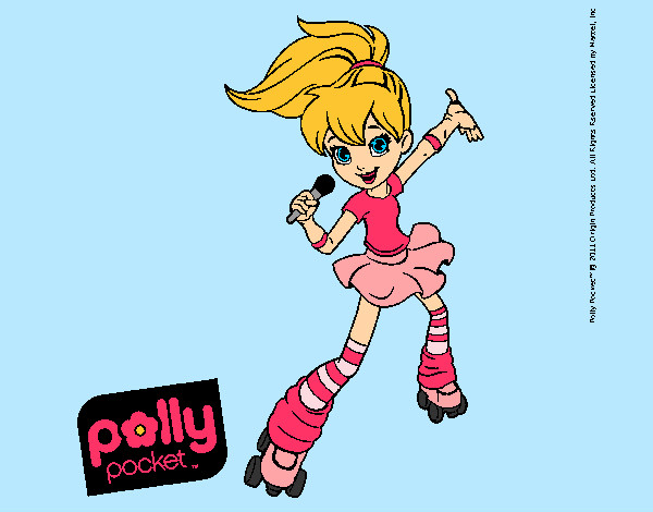 Dibujo Polly Pocket 2 pintado por biancaviol