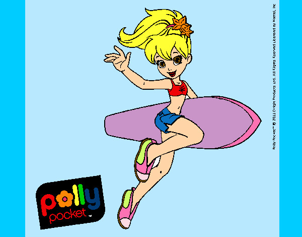 Dibujo Polly Pocket 3 pintado por Valerita3