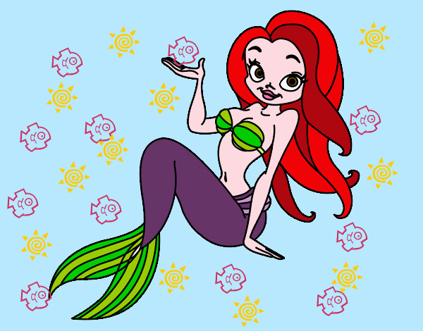 Dibujo Sirena sexy pintado por Valerita3