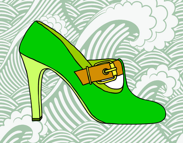 zapato verde