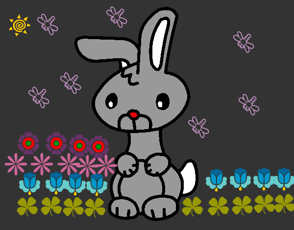 Dibujo Art el conejo pintado por joel10206