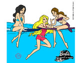Dibujo Barbie y sus amigas pintado por daya-43