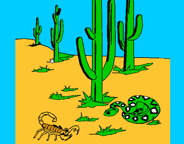 Dibujo Desierto pintado por santihulk