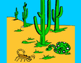Dibujo Desierto pintado por santihulk