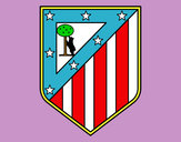 Dibujo Escudo del Club Atlético de Madrid pintado por alvarohugo