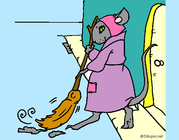 Dibujo La ratita presumida 1 pintado por princesatr