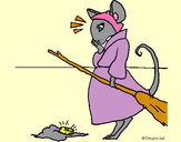 Dibujo La ratita presumida 2 pintado por princesatr