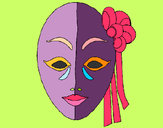 Dibujo Máscara italiana pintado por inno23