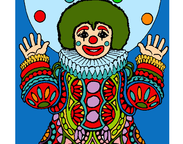 Mi payaso colorido