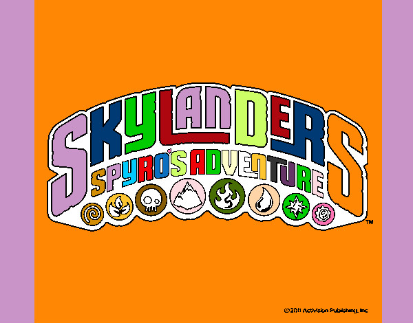Dibujo Skylanders pintado por yamin117