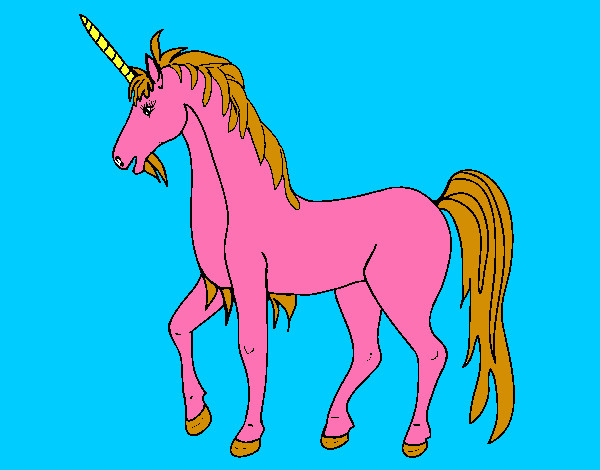 Dibujo Unicornio II pintado por naxa