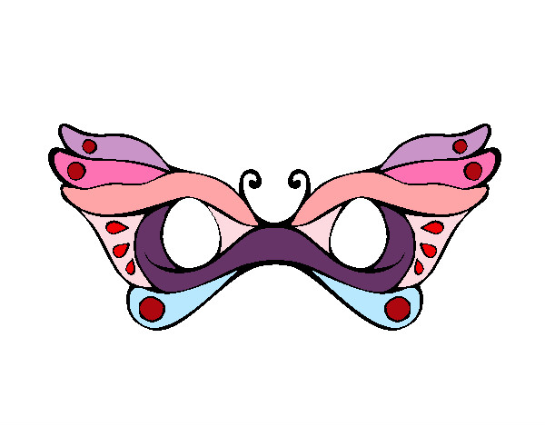 mascara mariposa 