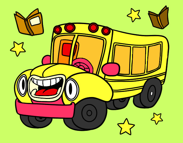 Dibujo Autobús animado pintado por lulita100